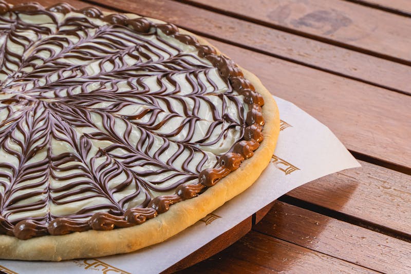 Nutella Coal-Baked Pizza Dessert at Anthony's coal fired pizza