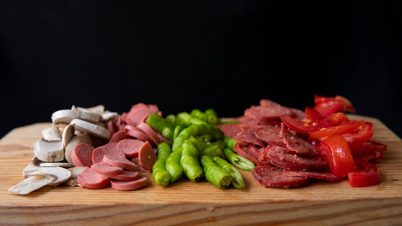 BBQ Chicken Pizza with smoky house-made BBQ sauce at Anthony's coal fired pizza